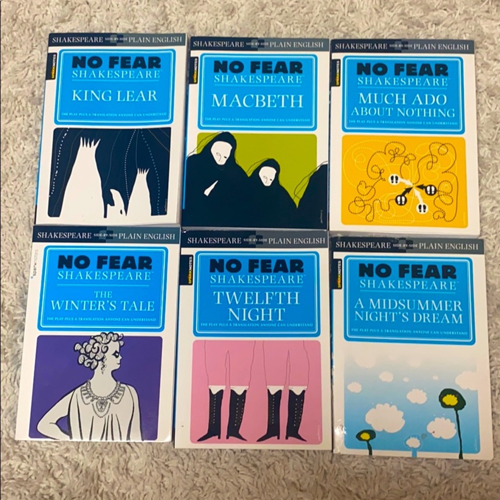 No Fear Shakespeare Books